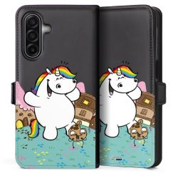 Sideflip mit Lasche schwarz