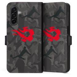 Sideflip with flap black/lateral flap