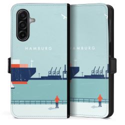 Sideflip with flap black/lateral flap