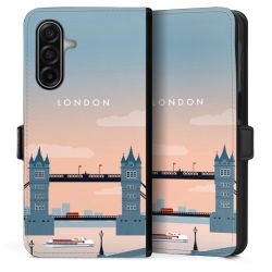 Sideflip with flap black/lateral flap