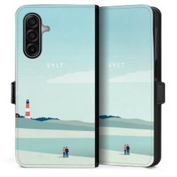 Sideflip with flap black/lateral flap