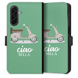 Sideflip with flap black/lateral flap