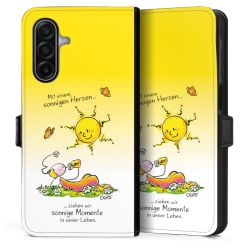 Sideflip mit Lasche schwarz