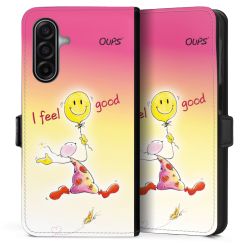 Sideflip mit Lasche schwarz