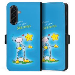 Sideflip mit Lasche schwarz