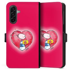 Sideflip mit Lasche schwarz