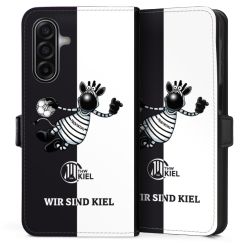 Sideflip mit Lasche schwarz