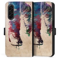 Sideflip with flap black/lateral flap