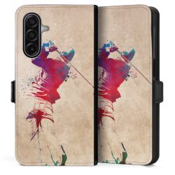 Sideflip with flap black/lateral flap