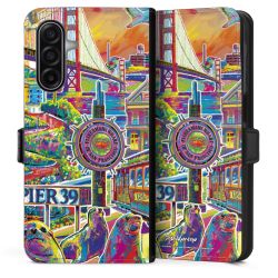 Sideflip with flap black/lateral flap