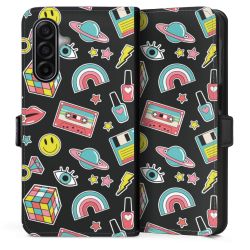 Sideflip with flap black/lateral flap