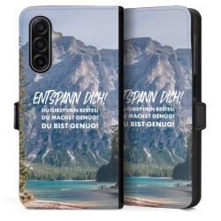 Sideflip mit Lasche schwarz