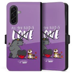 Sideflip mit Lasche schwarz