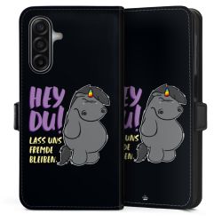 Sideflip mit Lasche schwarz