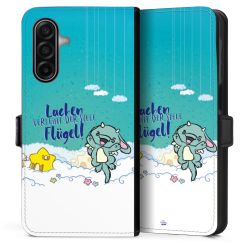 Sideflip mit Lasche schwarz