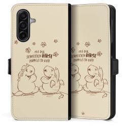 Sideflip mit Lasche schwarz