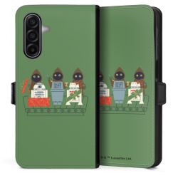 Sideflip with flap  black