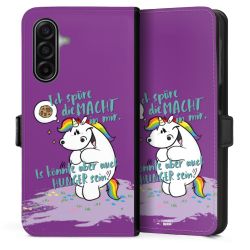 Sideflip mit Lasche schwarz