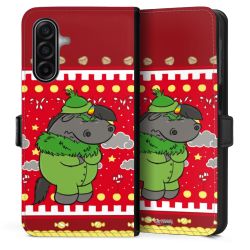 Sideflip mit Lasche schwarz