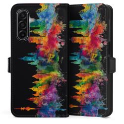 Sideflip with flap black/lateral flap