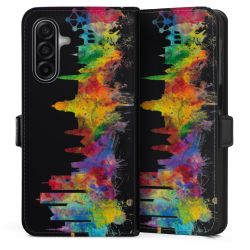 Sideflip with flap black/lateral flap