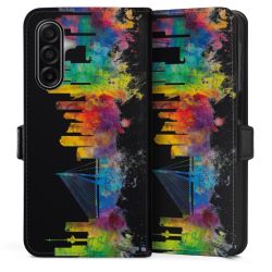 Sideflip with flap black/lateral flap