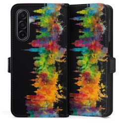 Sideflip with flap black/lateral flap