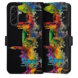 Sideflip with flap black/lateral flap