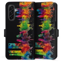 Sideflip with flap black/lateral flap