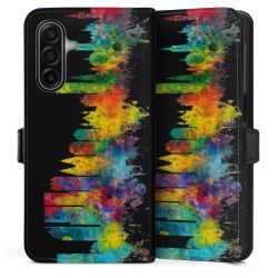 Sideflip with flap black/lateral flap