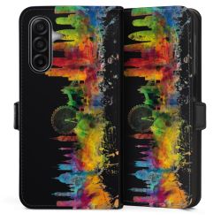 Sideflip with flap  black