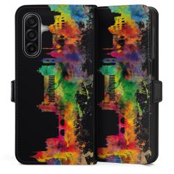 Sideflip with flap  black