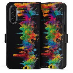 Sideflip with flap black/lateral flap