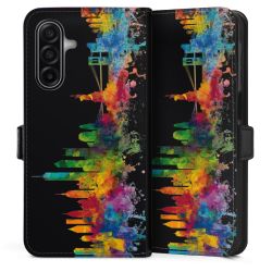 Sideflip with flap black/lateral flap