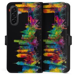 Sideflip with flap black/lateral flap