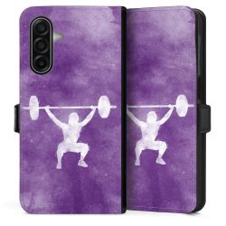 Sideflip with flap black/lateral flap