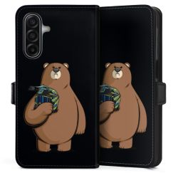 Sideflip mit Lasche schwarz