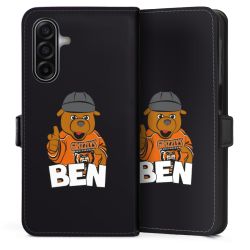 Sideflip mit Lasche schwarz