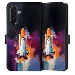 Sideflip with flap  black