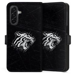 Sideflip mit Lasche schwarz