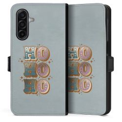 Sideflip with flap black/lateral flap