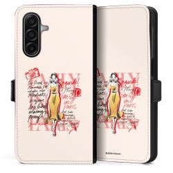 Sideflip with flap black/lateral flap