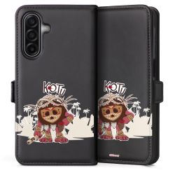 Sideflip with flap black/lateral flap