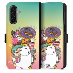 Sideflip mit Lasche schwarz