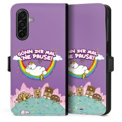 Sideflip mit Lasche schwarz