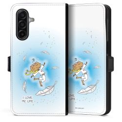 Sideflip mit Lasche schwarz