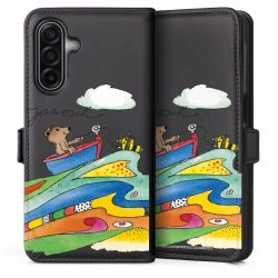 Sideflip with flap  black