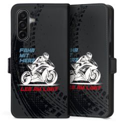 Sideflip mit Lasche schwarz