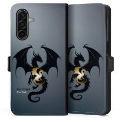 Sideflip with flap  black