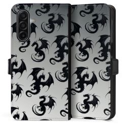 Sideflip with flap  black